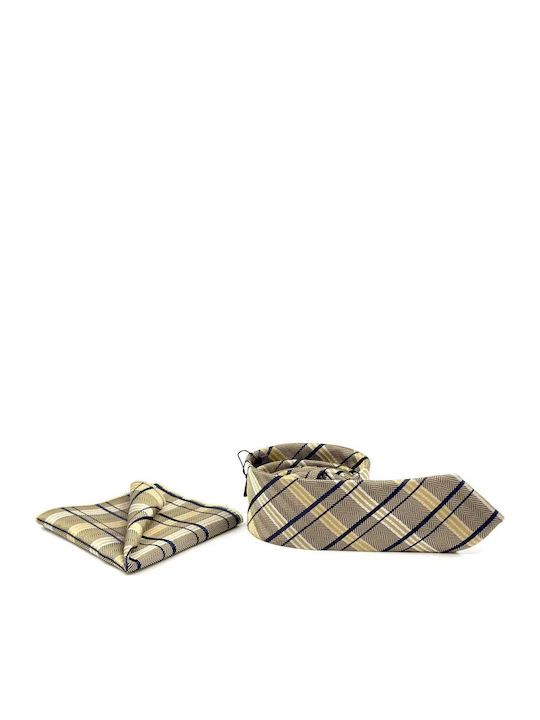 Legend Accessories Set Cravate Bărbați Tipărit Bej