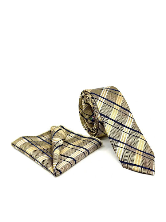 Legend Accessories Set Cravate Bărbați Tipărit Bej