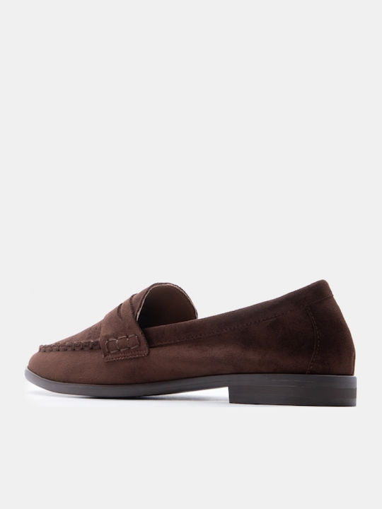 Women's Moccasins In Brown Colour