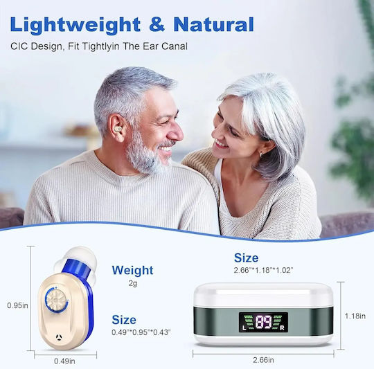 Kalaxio Aparate auditive reîncărcabile KX-ZF-M610