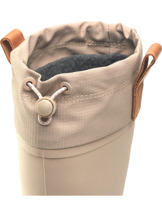 Kamik Männer Sicherheitsgummistiefel mit Fell Grau