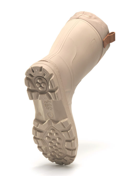 Kamik Männer Sicherheitsgummistiefel mit Fell Grau