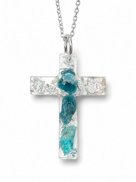 Elle Stahlkreuz mit Kette