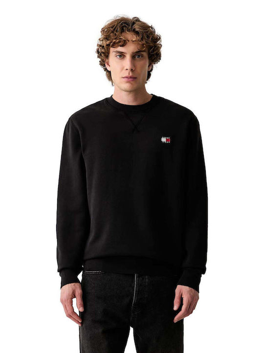 Tommy Hilfiger Tjm Мъжки Суитшърт Черен