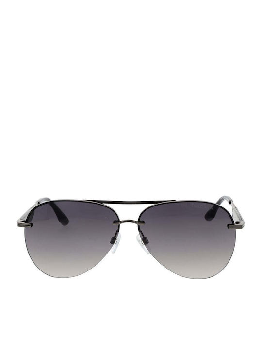 Trussardi Sonnenbrillen Silber mit Rahmen Trussardi Sonnenbrillen Silber mit Rahmen