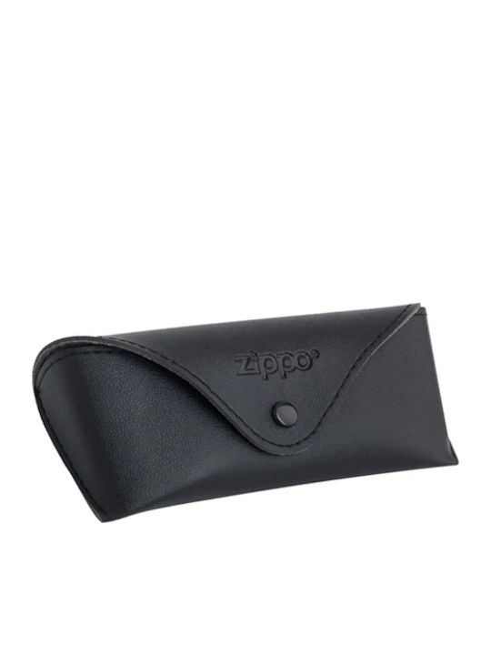 Zippo Men's Sunglasses with Black Plastic Frame OS38-01
