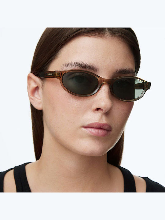 Meller Ina Ochelari De Soare Unisex Cu Ramă Gri Din Plastic Și Lentile Gri Polarized IN-GREIGEOLI