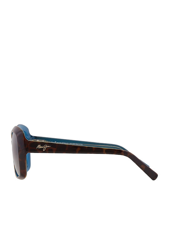Maui Jim Orchid Polarized Ochelari De Soare Pentru Femei Cu Ramă Maro Din Plastic Și Lentile Maro Polarized