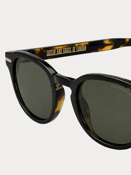 Cutler And Gross Men's Sunglasses with Black Plastic Frame