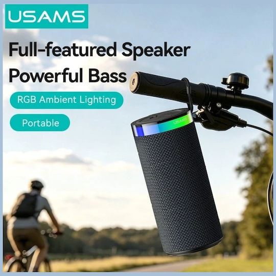 Usams YX018 Bluetooth колона 10W с време на работа до 4 часа Черна