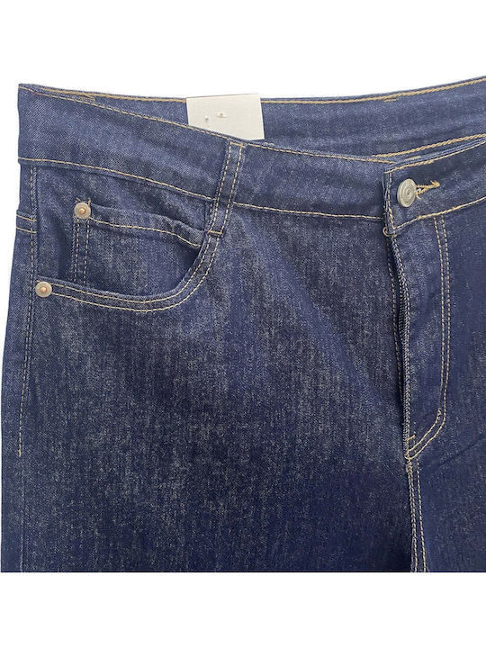 High Rise Women's Jean Pants in Wide Leg Style