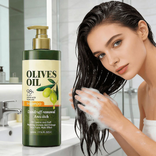 Șampon pentru Scalp Sensibil împotriva Mătreții pentru Păr Gras 500ml