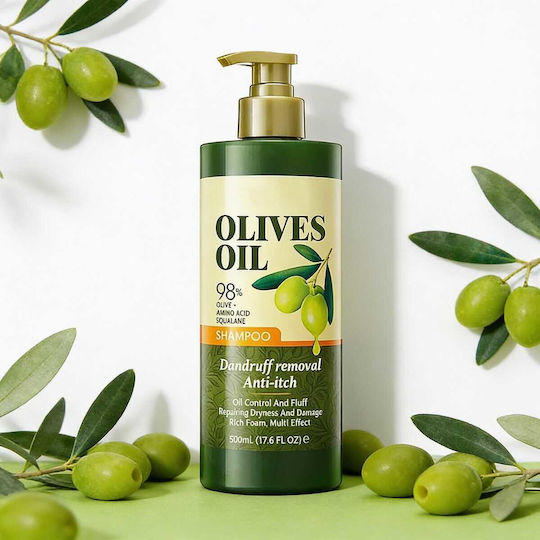 Șampon pentru Scalp Sensibil împotriva Mătreții pentru Păr Gras 500ml