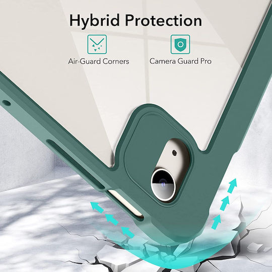 ESR Rebound Hybrid Pro Flip Cover Ανθεκτική Πράσινη (Ipad Air 4/5)