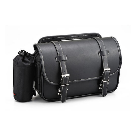 Daytona Πλαϊνή Βαλίτσα Μοτοσυκλέτας 9 Λίτρα Μαύρη Universal Saddlebag