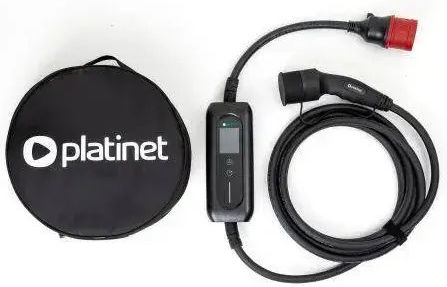 Platinet Φορητός Φορτιστής 11kW με Ενσωματωμένο Καλώδιο 5m Type 2