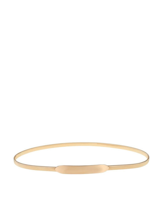Elastische Damen Gürtel Kette Silber