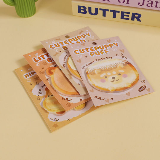 Seria Candy Toy – Note Autocolante 30 Bucăți