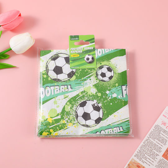 Football Series Party Napkins 20 Pieces