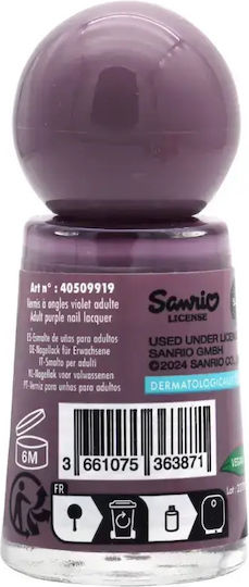Glossy Purple Nail Polish 9ml