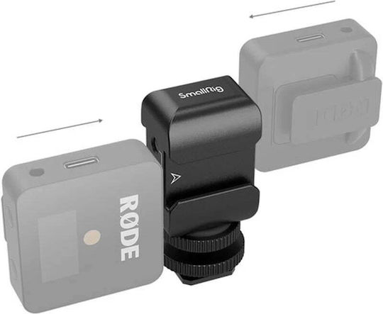2 în 1 SmallRig 2996 Suport Bracket Rode Wireless Go Saramonic Blink 500 Microfon