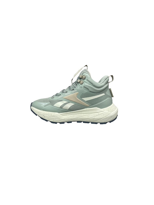 Base Trail Mid Sportschuhe Trail Running Grün / Beige