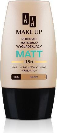 Aa Make Up Matt Mattifying Smoothing Foundation 105 Sand 30ml
