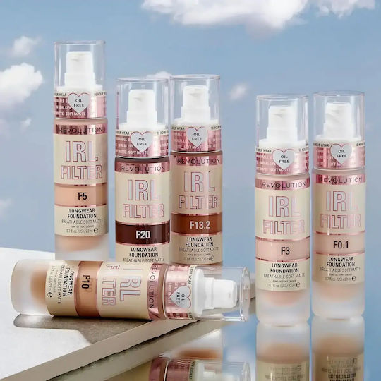 Revolution Beauty IRL Filter Longwear Foundation F14