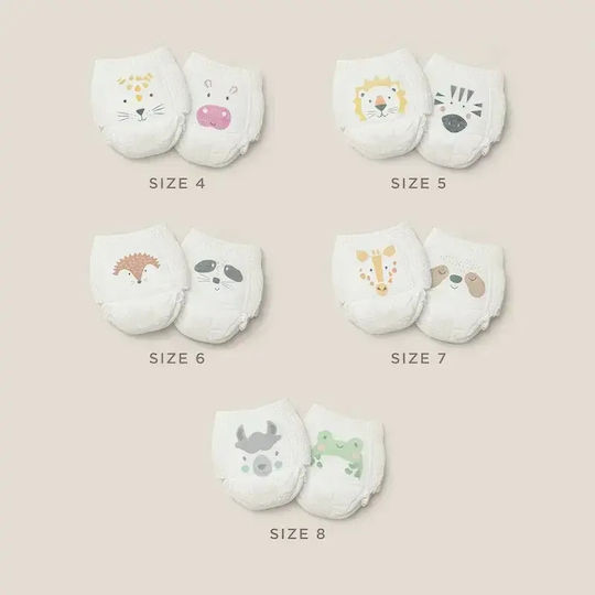Kit & Kin Πάνες με Αυτοκόλλητο Eco-Friendly Hypoallergenic No. 5 για 12-17kg 20τμχ