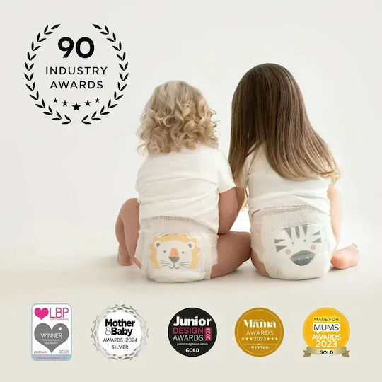 Kit & Kin Πάνες με Αυτοκόλλητο Eco-Friendly Hypoallergenic No. 5 για 12-17kg 20τμχ