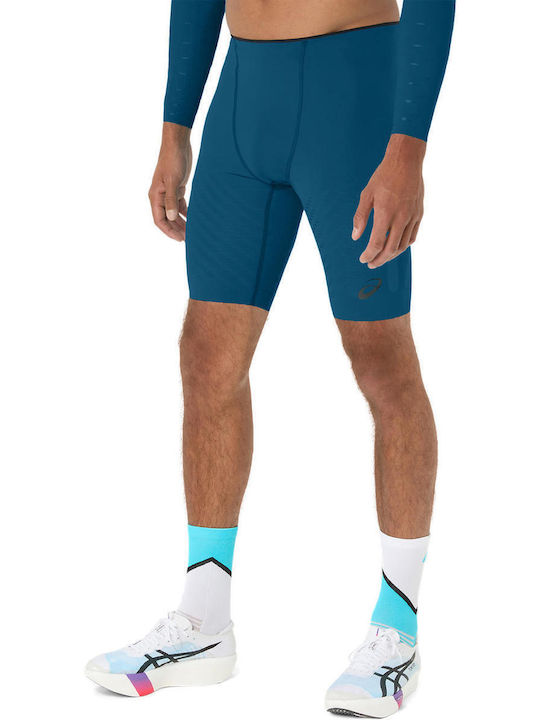 ASICS Ανδρικό Αθλητικό Κολάν Κοντό Πράσινο ASICS Ανδρικό Αθλητικό Κολάν Κοντό Πράσινο