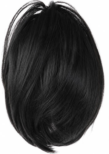 Short Synthetic Hair Wig Ponytail Clip 21 Cm