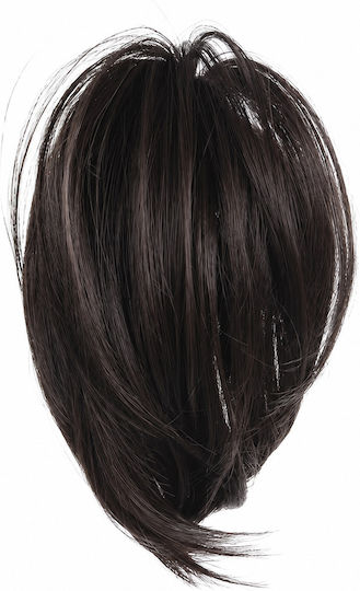 Short Synthetic Hair Wig Ponytail Clip 21 Cm