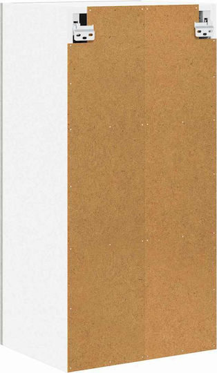 Dulap Suspendat Cu Blat De Lucru Gri 40x31cm