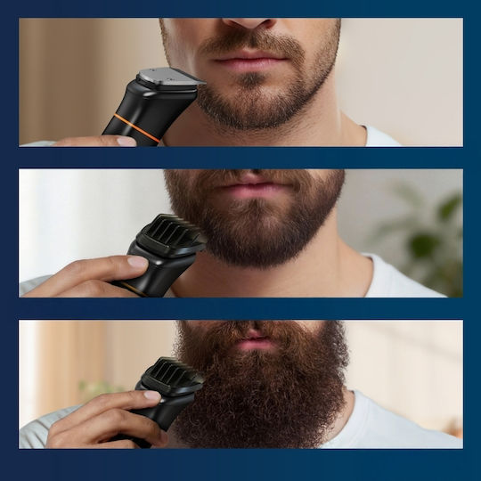MaxGroom Wiederaufladbare Haarschneidemaschine Schwarz