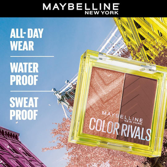 Maybelline Color Διπλή Σκιά Ματιών σε Στερεή Μορφή με Μπεζ Χρώμα 2.3gr