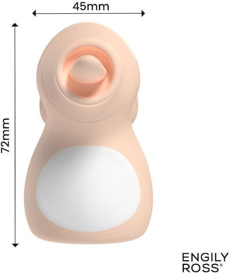 Engily Ross Mini Vibrator Massage 7.2cm Beige