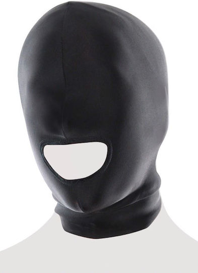 Pipedream FFS Spandex Open Mouth Hood BDSM Μάσκα σε Μαύρο Χρώμα