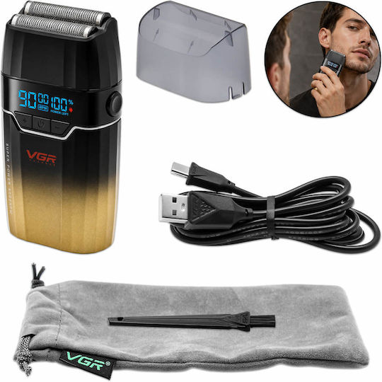 VGR V-308 Foil Aparat de Ras Electric Față Reîncărcabil / Cu cablu
