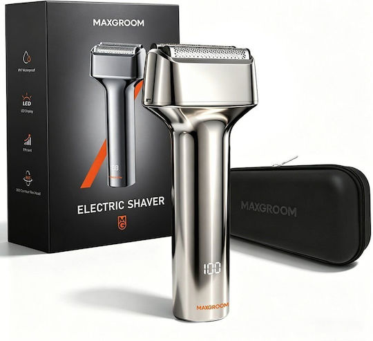 MaxGroom Vintage Elektrische Rasierer Gesicht Wiederaufladbar