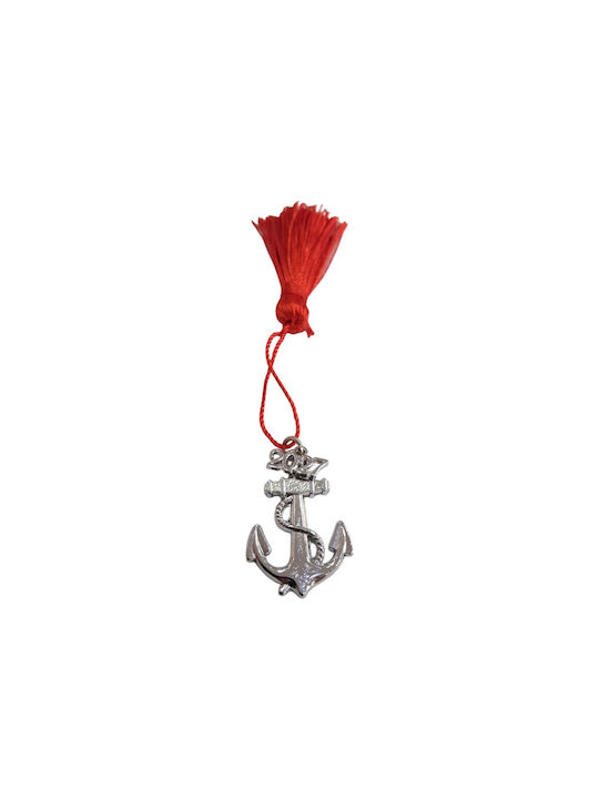 Gouri Lucrat Manual 2027 Funda Argintie Ancoră 2,5x4cm 2027-gf3009
