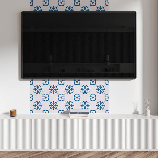 Set de Plăci de Vinil Ușor de Instalare Model Floral Frunze 20x20x20 Bucăți