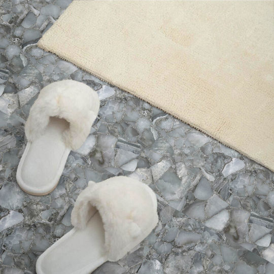 PVC Tile Set Kitchen Or Bathroom Decoration Stone Mosaic Veins 6x60x30 Cm