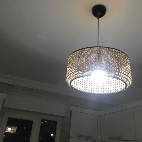 Candelabru Industrial Din Lemn Și Metal Seria Lx Homs 40008