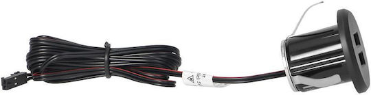 Φορτιστής 2xusb Τύπου Α 3,4a Ενσωμάτωση Στην Επιφάνεια Εργασίας Μαύρος