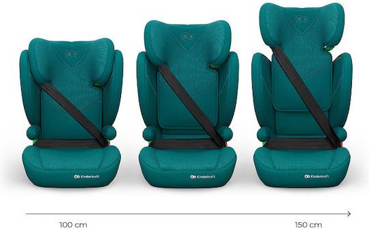 Kinderkraft Junior Fix 2 Plus Car Seat i-Size with Isofix Green 15-36 kg