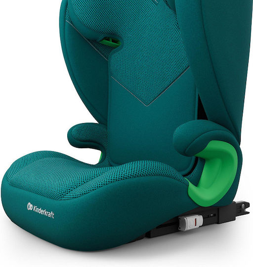 Kinderkraft Junior Fix 2 Plus Car Seat i-Size with Isofix Green 15-36 kg