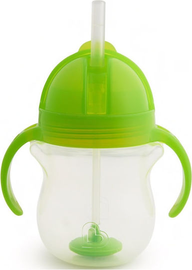 Munchkin Παιδικό Ποτηράκι από Πλαστικό Πράσινο 207ml για 6m+