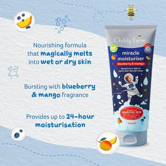 Childs Farm Moisturiser Κρέμα για Ενυδάτωση 200ml