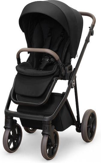 Dovadi Atta Plus Reversible 3 in 1 Baby Stroller Suitable for Newborn Caviar